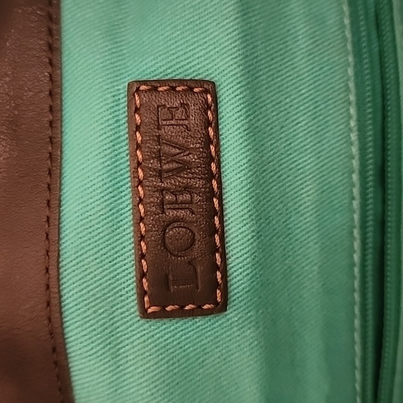 SOLD Rare! LOEWE Anagram Saddle Bag Shoulder Hand Bag Leather Suede Beige Brown - Picture 4 of 16